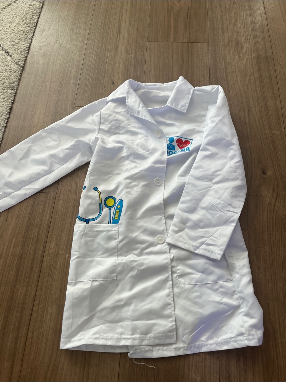 Kids Doctor Costume for Halloween fit 5-7 age